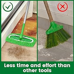 15Pcs Reusable Microfiber Mop Pads Compatible with