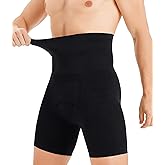 TAILONG Mens Shapewear Tummy Control Underwear Compression Shorts Slimming Body Shaper Leg Boxer Briefs