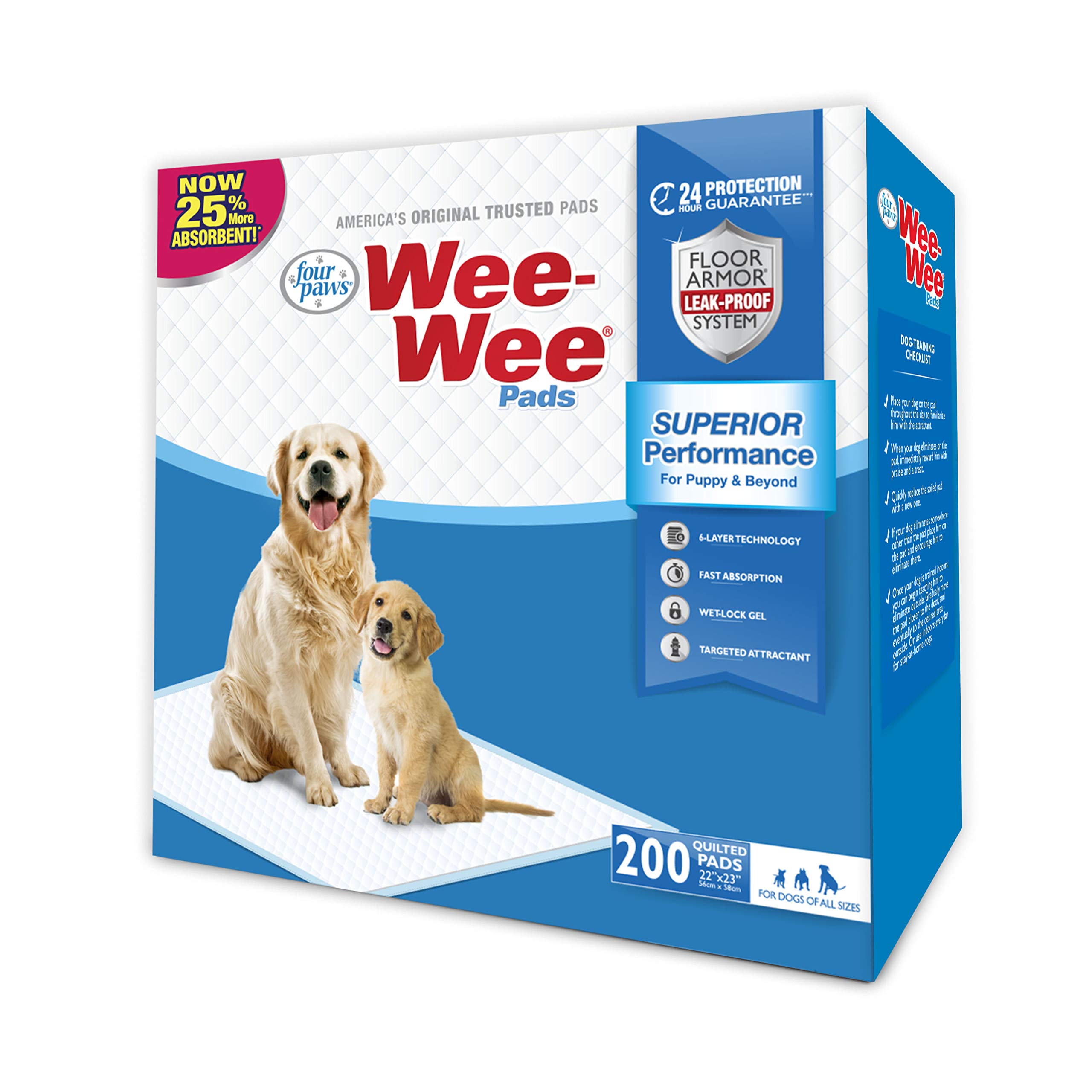 Wee Wee Puppy Pee Pads for Dogs