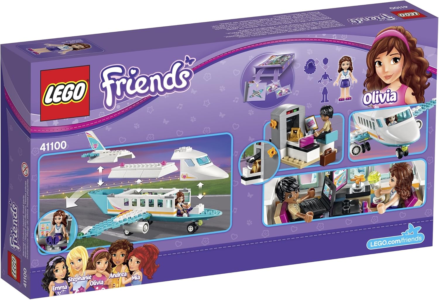 lego friends plane 41100