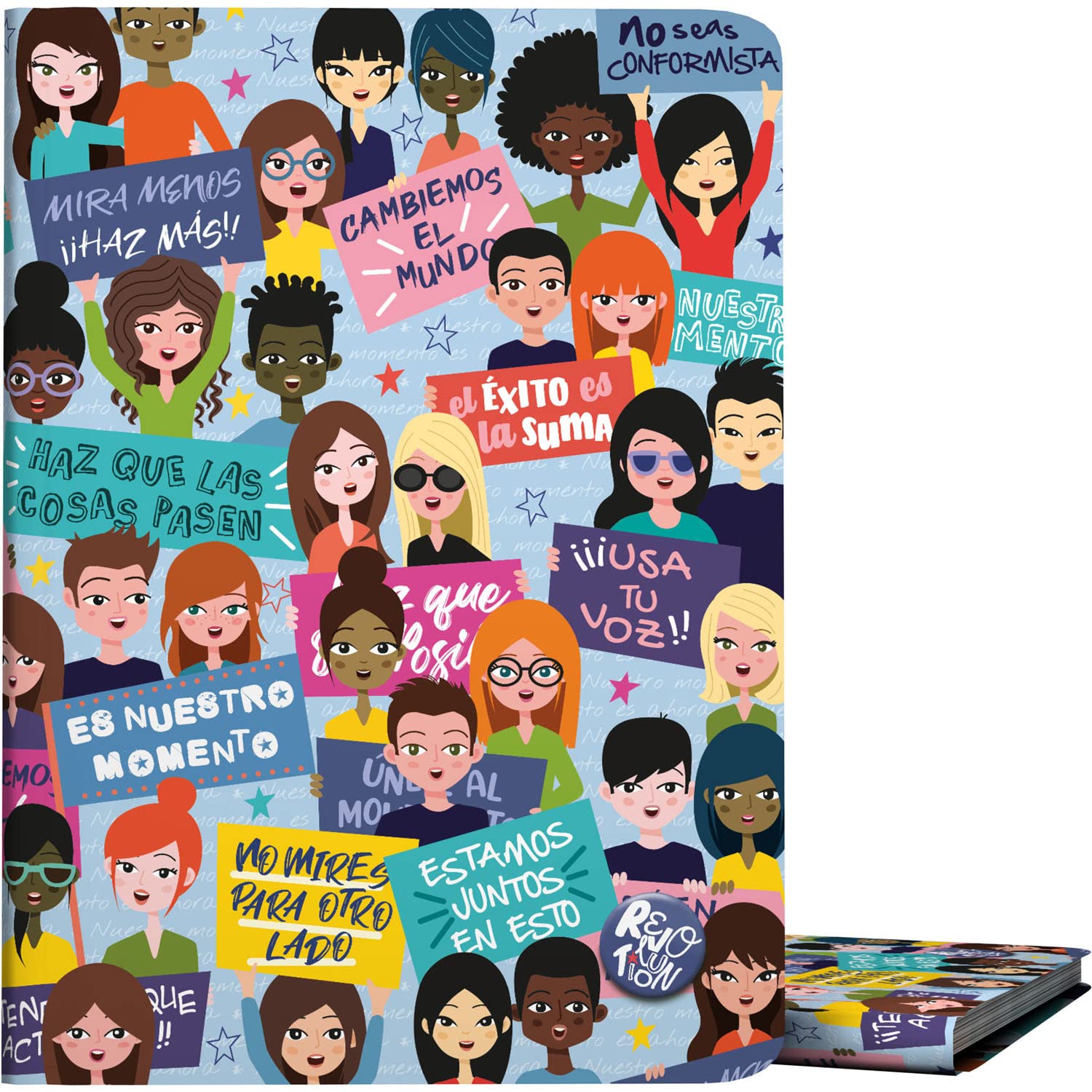 Grafoplás 1332447 30 Pocket A4 Polypropylene Cover Move On Revolution Collection