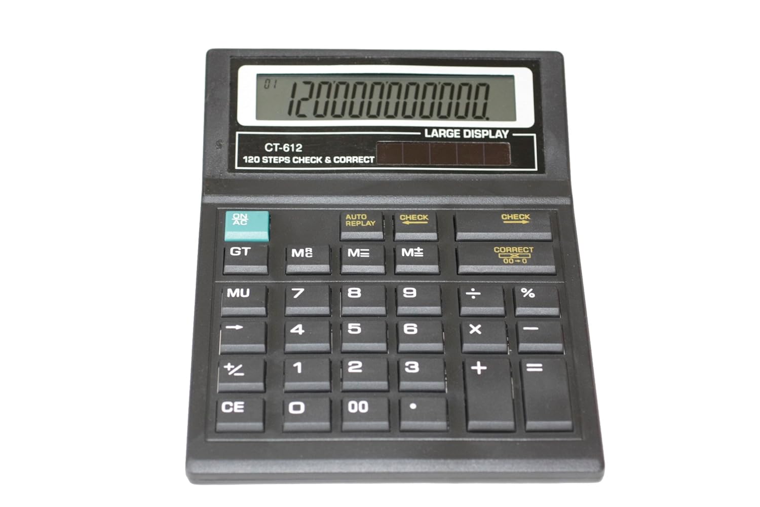 TISCHRECHNER GROSSEN TASTEN Taschenrechner 12-STELLIG KD-1048B: Amazon ...