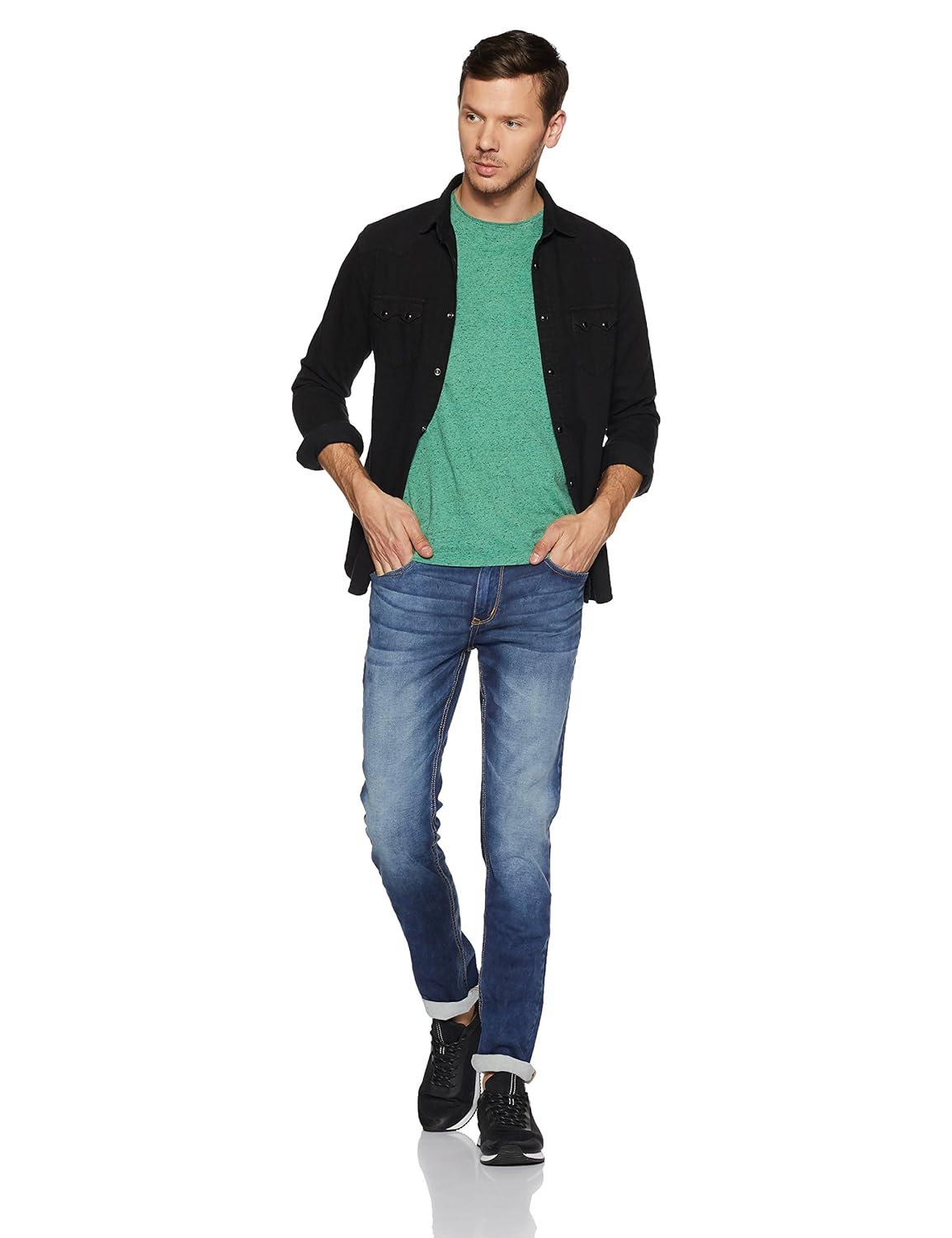 diverse men's slim fit jeans