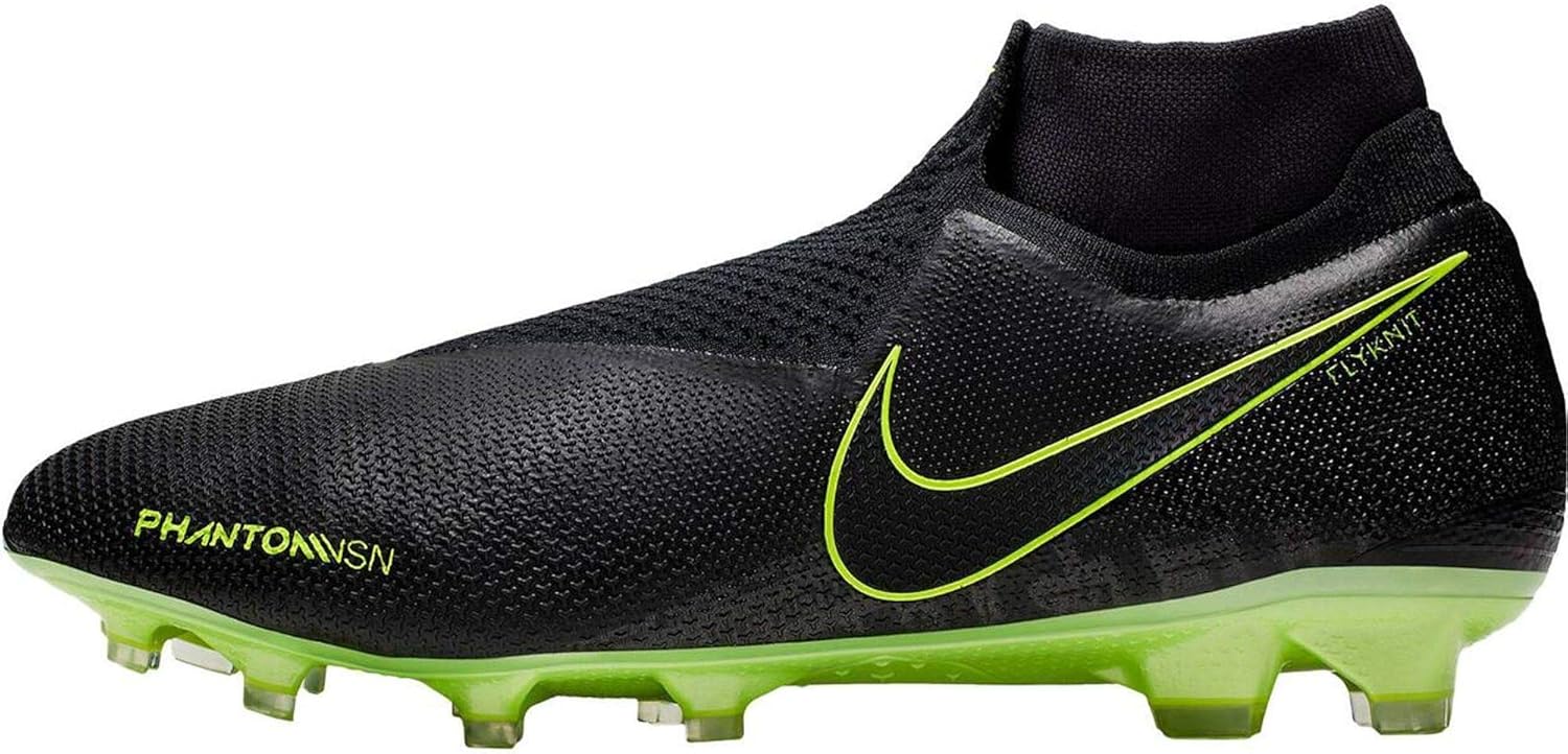 black and green nike soccer cleats