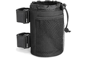 Esteopt Cup Holder, Oxford Fabric Drink Cup Can Holder Universal for Motorcycle, ATV, Scooter, Marine Boat, Bike, Wheelchair,
