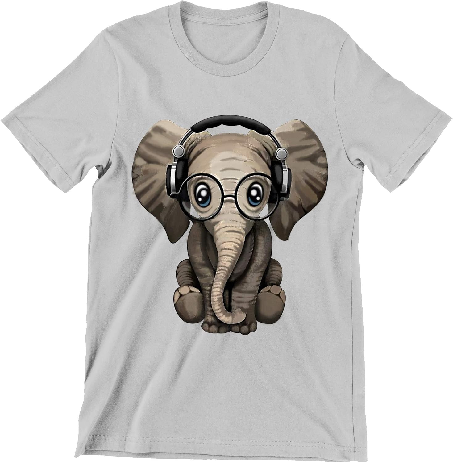 Elephant Animal Headphone Shirt Clothing