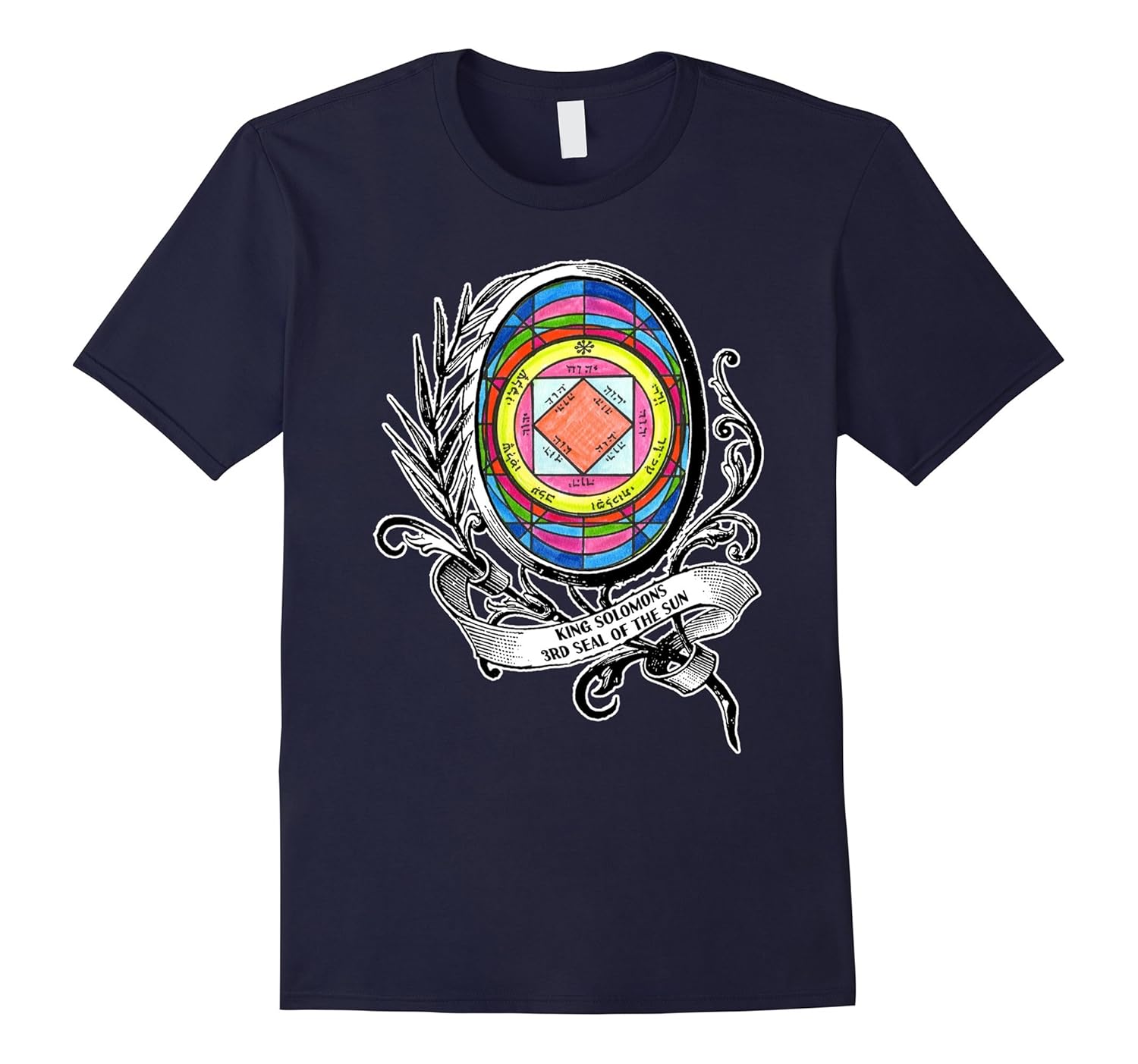 Solomons 3rd Sun Seal to Attract Renown Glory Riches T-shirt-ANZ