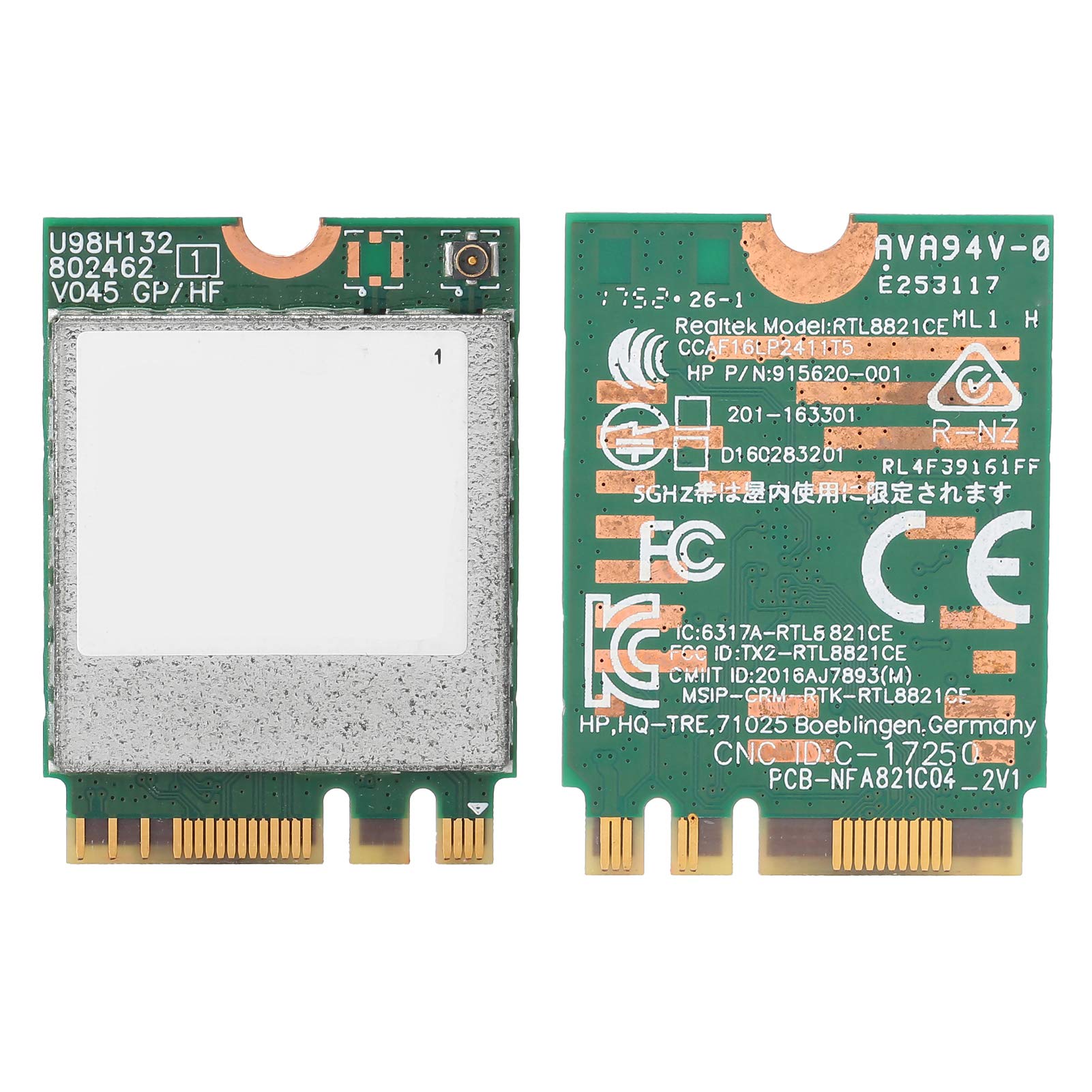 VBESTLIFE RTL8821CE Wireless Network Card Wi-Fi+BT4.2 Combination Adapter for HP ProBook 450 G5 PB430G5 Series