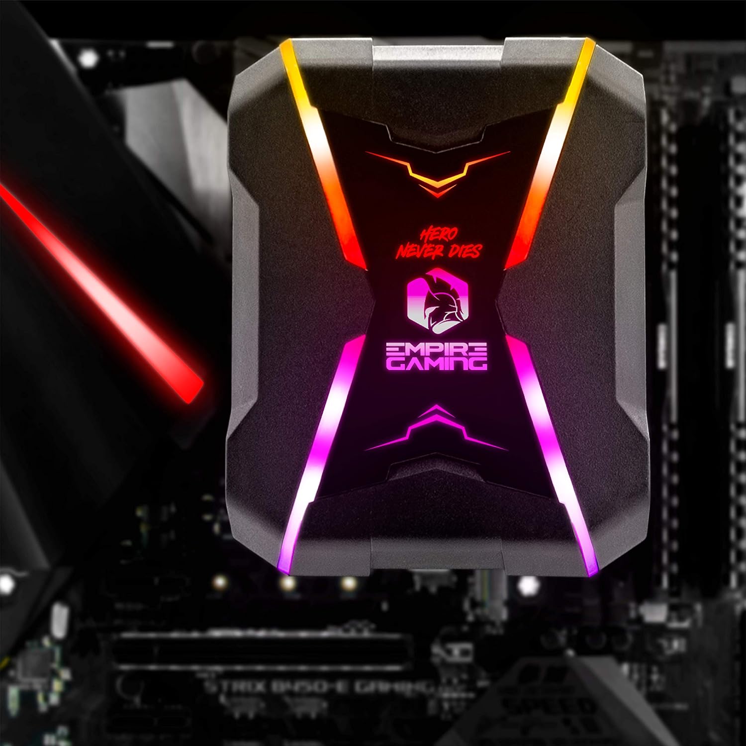 Ventirad Empire Gaming Guardian V201 - RGB Sync, 4 Caloducs Cuivre, Pour Intel/AMD
