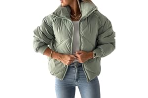 Newffr Women's Quilted Puffer Vest Sleeveless Lightweight Zip Up Jacket Winter Warm Coat Outerwear