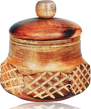Decorative Rustic Wooden Loose Leaf Tea Storage