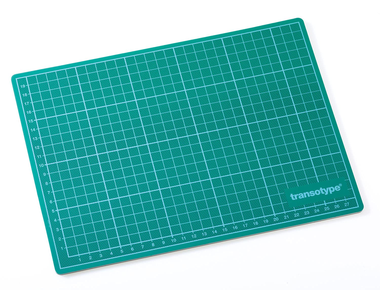 Transotype A4 Cutting Mat - Green / Black