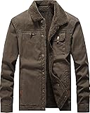 Vcansion Men's Classic Sherpa Trucker Jacket