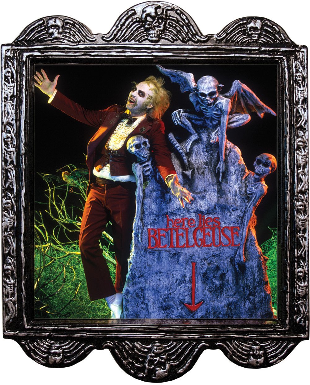 Buy Beetlejuice Three Scene Changing Portrait Lenticular Halloween