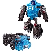 Transformers CYBERWORLD Optimus Primal Cyber Changers Energon Surge | 4-Inch Action Figure | Quick Change to Truck Mode | Robot Toys for Kids 6+