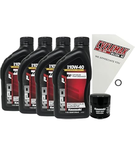 Amazon.com: Cyclemax Full-Synthetic KPO Oil Change Kit