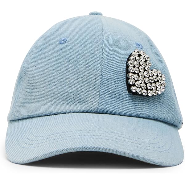 Steve Madden June Baseball Hat, Denim at Amazon Women display picture 3