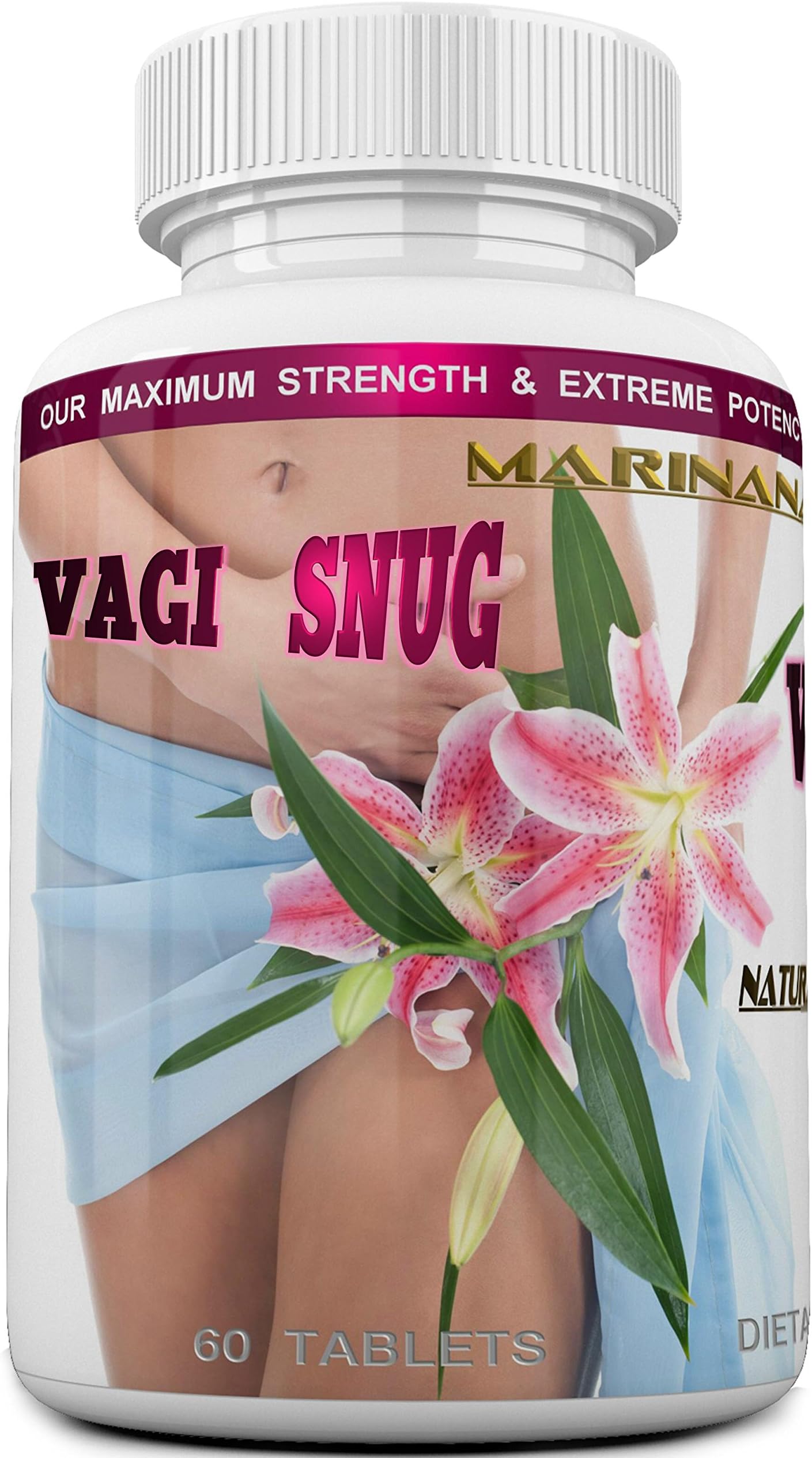 VAGI SNUG Vaginal Tightening Enhancement Pills - Natural Firming Pills - Enhance Vaginal Tight. 60 TABLETS