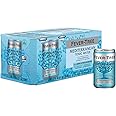 Fever-Tree Mediterranean Tonic Water - Premium Quality Mixer - Refreshing Beverage for Cocktails & Mocktails. Naturally Sourced Ingredients, No Artificial Sweeteners or Colors - 5.1 Fl Oz Cans - Pack of 8