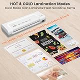 VidaTeco A4 Laminator 4 in 1 30 Pouches Trimmer Corner Rounder 0.6mm view 2