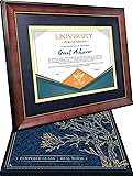 SMART&PROUD Wooden Certificate Frame – Diploma