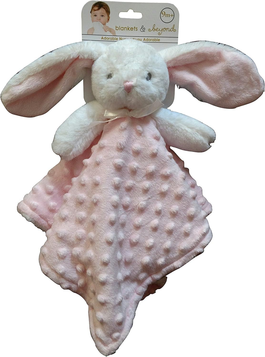pink rabbit comforter