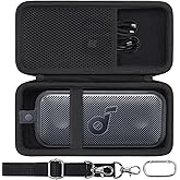 co2CREA Hard Case Compatible with Anker Soundcore Motion 300 Wireless Hi-Res Portable Speaker,Black Case