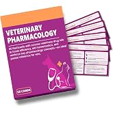 Vet Tech Study Materials - Top 50 Flashcards for Dogs, Cats &amp; Horses - Essential Vet School Supplies &amp; Gifts for Veterinary Students