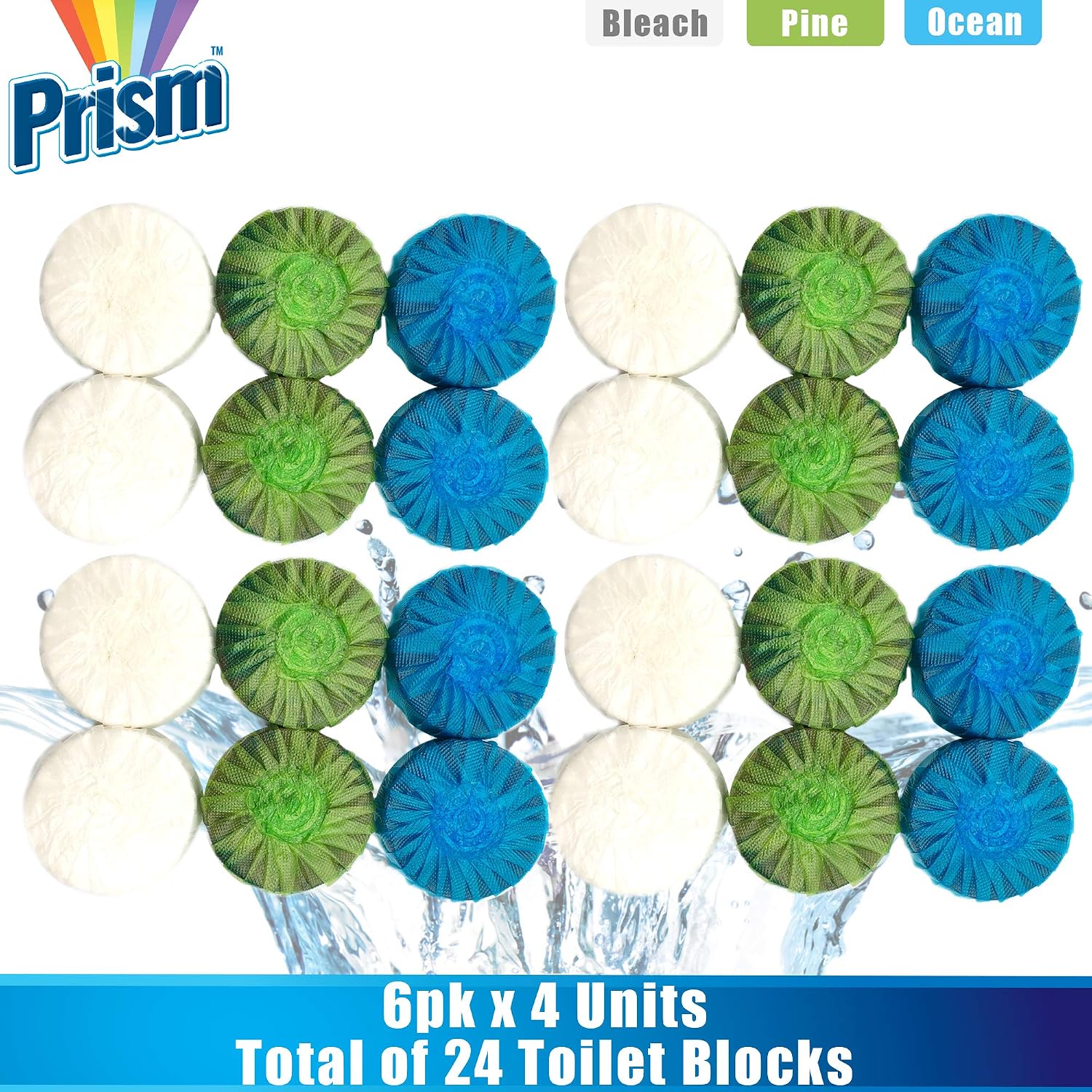 24pk Toilet Bowl Freshener, 6 count (Pack of 4) - Image 4