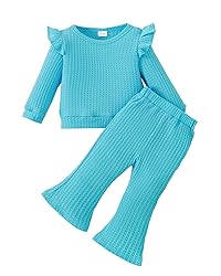 Weebaby 2T Girl Clothes Kids Fall Crewneck