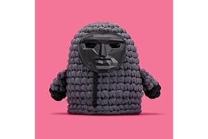 The Woobles Beginners Crochet Kit with Easy Peasy Yarn as seen on Shark Tank - with Step-by-Step Video Tutorials - Squid Game (Front Man)