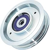 AUC16698 AM106627 BIGBearing Solid Steel Billet Seamless Idler Pulley | 5-7/16" Rebuildable fits John Deere AM121602 Hydro Transmission Traction Drive for Sabre Scotts