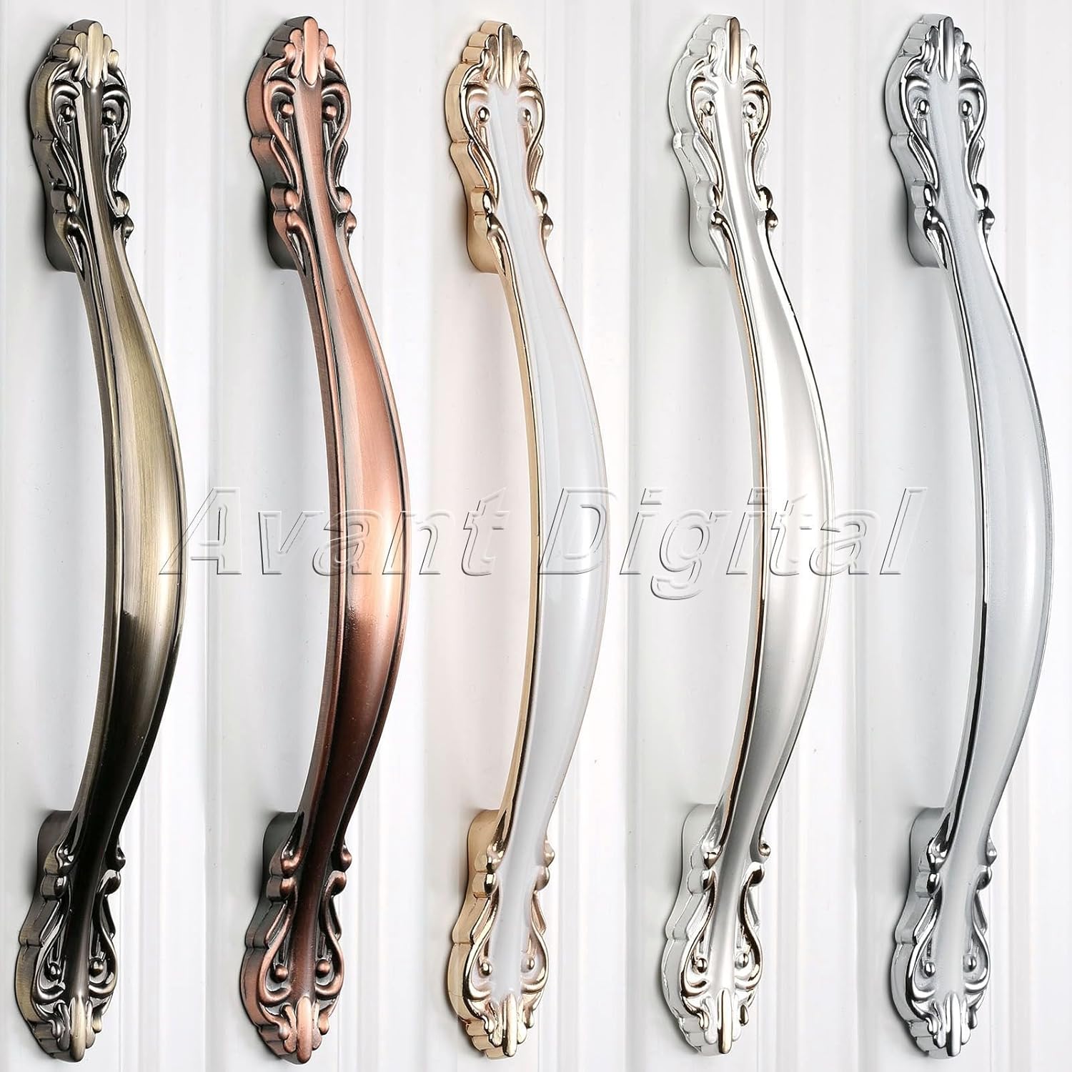 Generic Gold White 106mm Vintage Cabinet Pulls Furniture