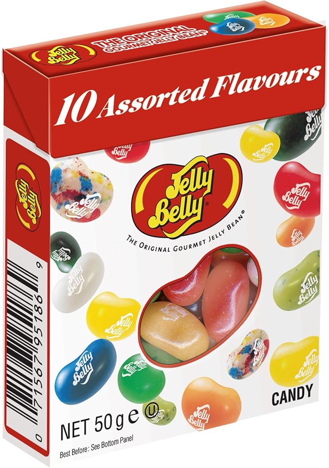 Jelly Belly 50g Box Assorted Jelly Beans Amazon.co.uk Grocery