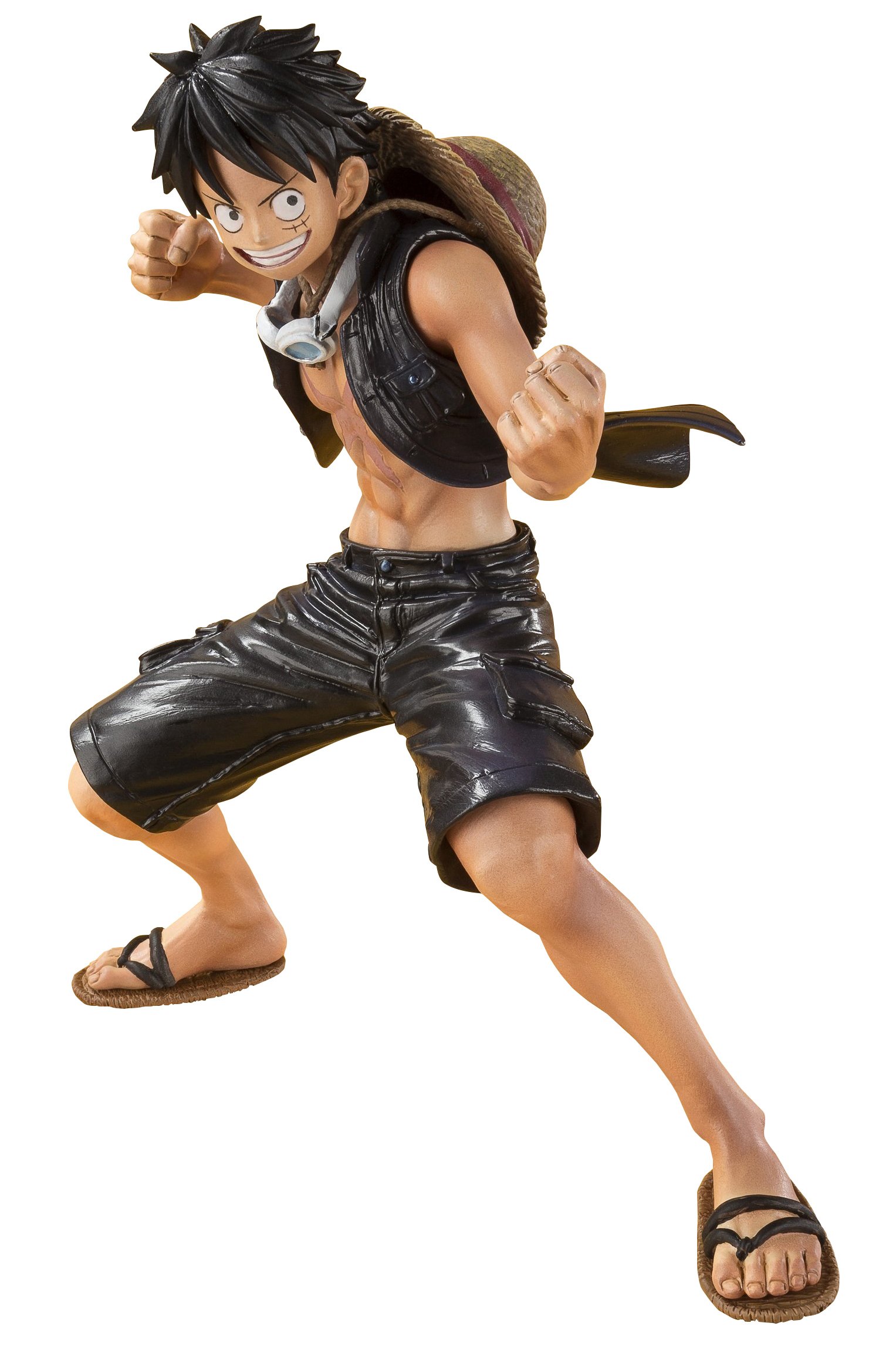 Bandai Tamashii Nations Figuarts Zero One Piece Monkey D. Luffy Gold Version Figure, BAN07555