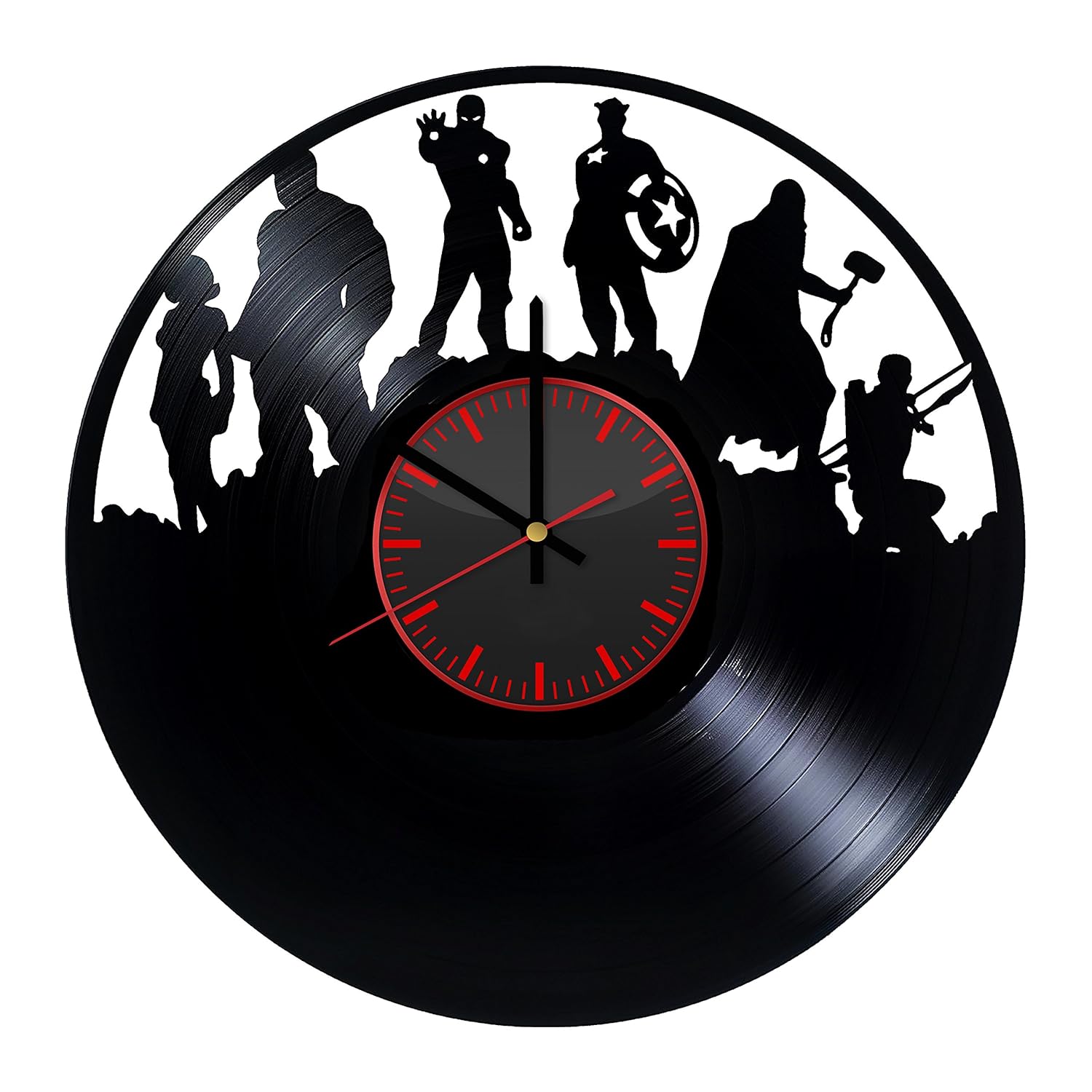 Amazon Com Avengers Marvel Comics Vinyl Record Wall Clock