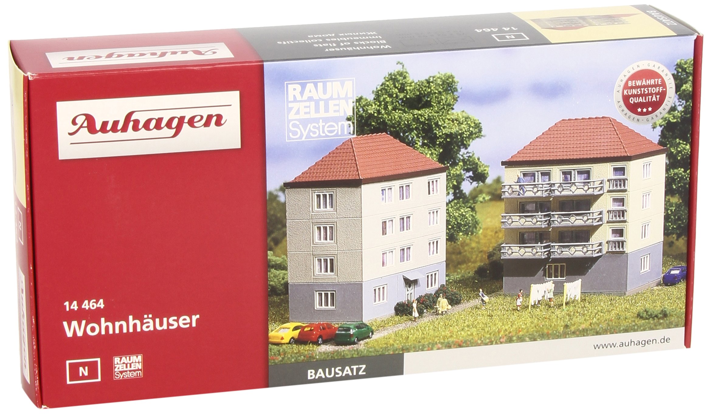 Auhagen 14464 Blocks of Flats Modelling Kit