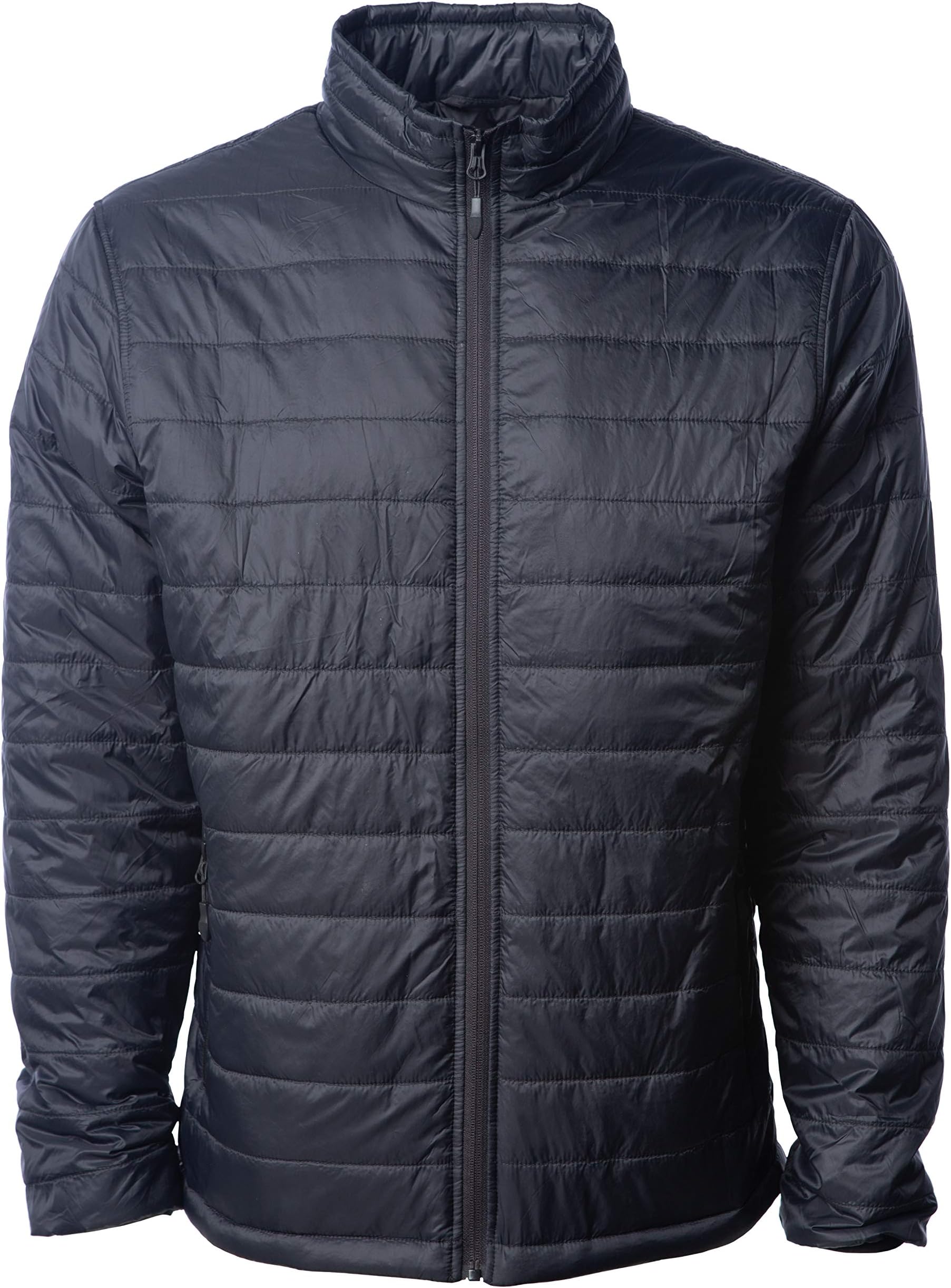 Men’s Lightweight Water-Resistant Packable Down Alternative Jacket
