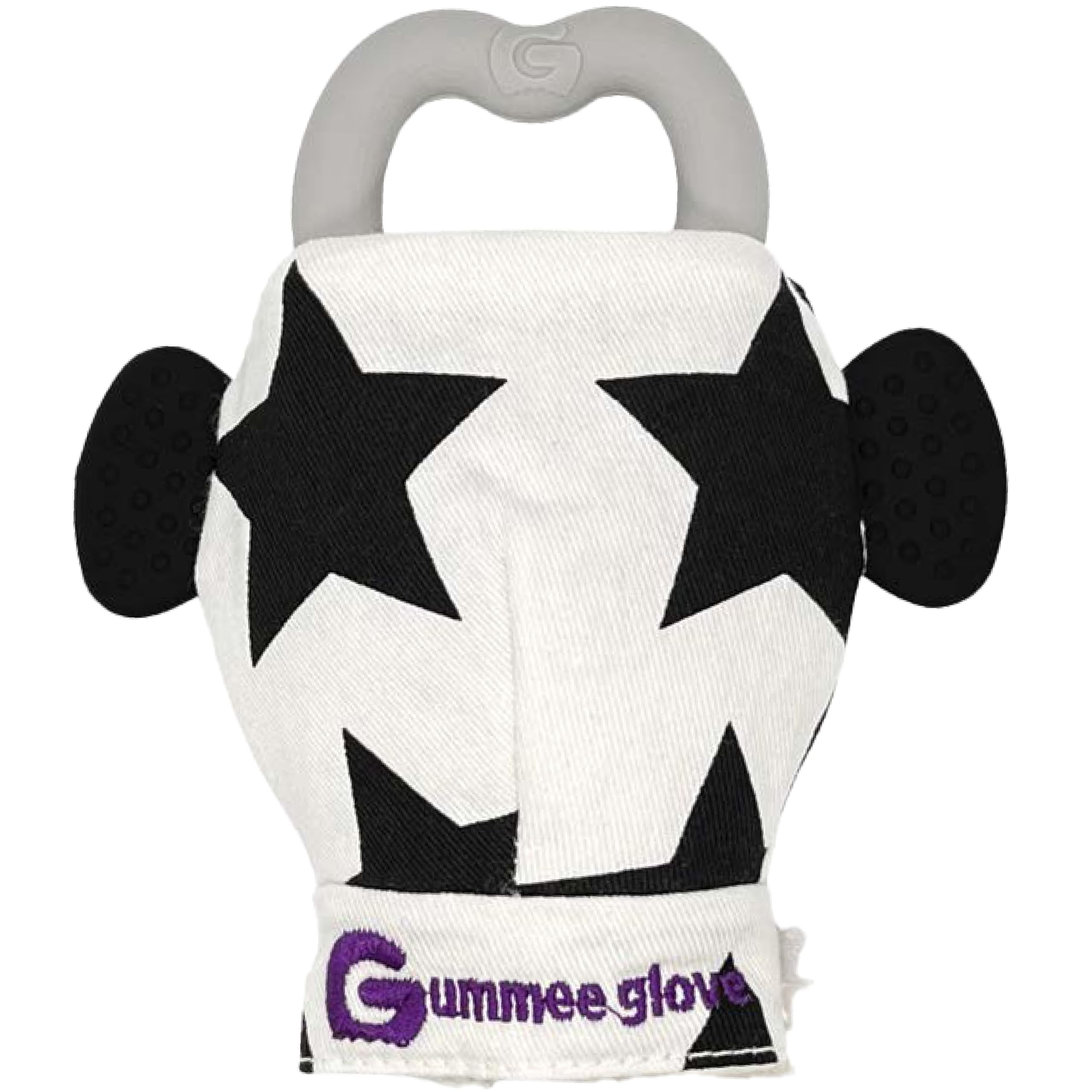 Gummee Glove Baby Teething Mitten - Detachable Teether - Teething Glove 3-6 Months - Teething Mitten for Babies - Teether Toys - Baby Gifts Toys