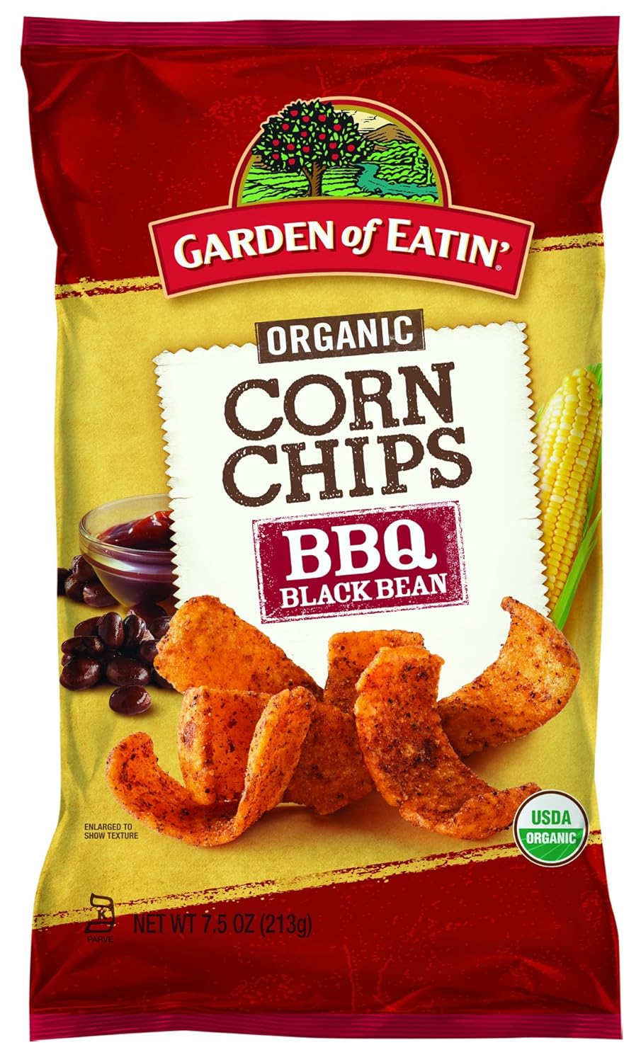 Garden of Eatin Organic BBQ Black Bean Yellow Corn Chips