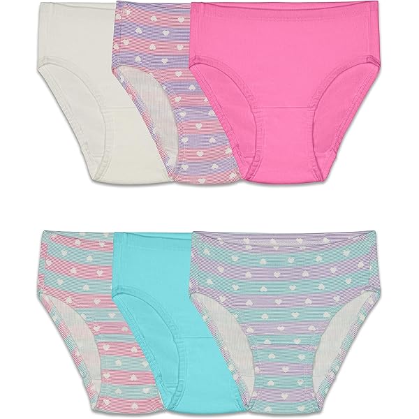 Bikini Hanes Panties para Mujer, Multicolor Cotton Stretch1 Paquete con