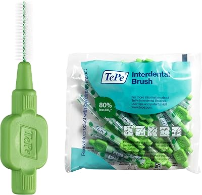 TePe Green 0.8mm Interdental Brush 25 Value Pack