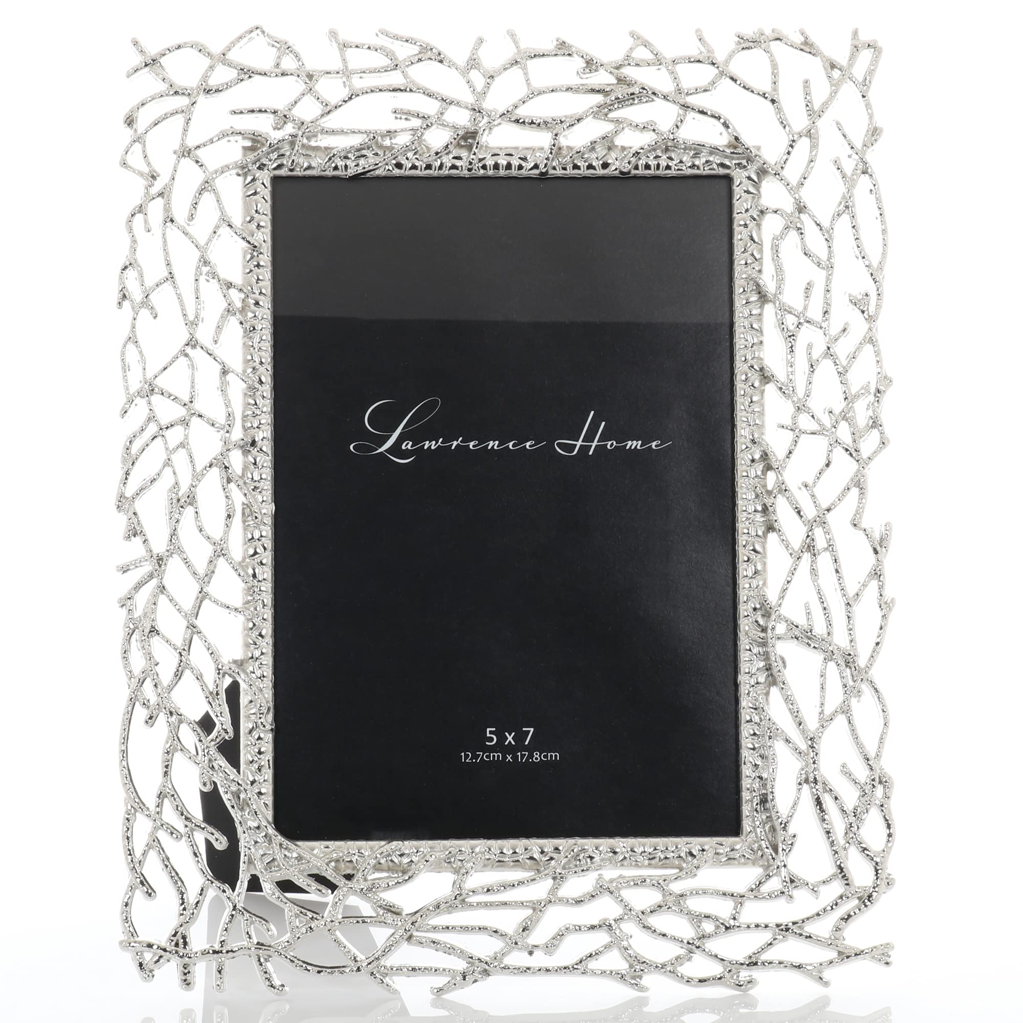 Lawrence Frames Silver Branch Frame, 5x7