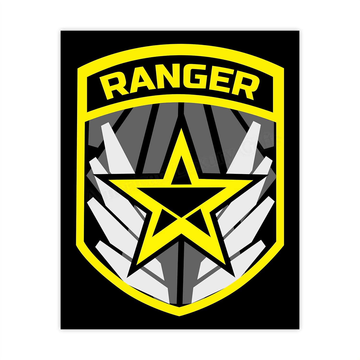 Army Rangers Symbol Army Military