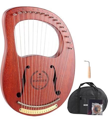 Amazon.com: 弦樂琴豎琴琴琴弦琴,7 弦樂弦樂器: 樂器