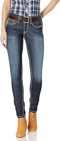 Ariat Women S R E A L Mid Rise Skinny Jean At Amazon Women S