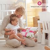 ODOXIA Baby Milestone Blanket Moon Size 130x100 cm Flowers Leaves Frames view 7