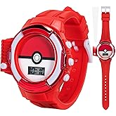 Accutime Kids Pokemon Digital LCD Quartz Watch for Boys, Girls, and Adults All Ages