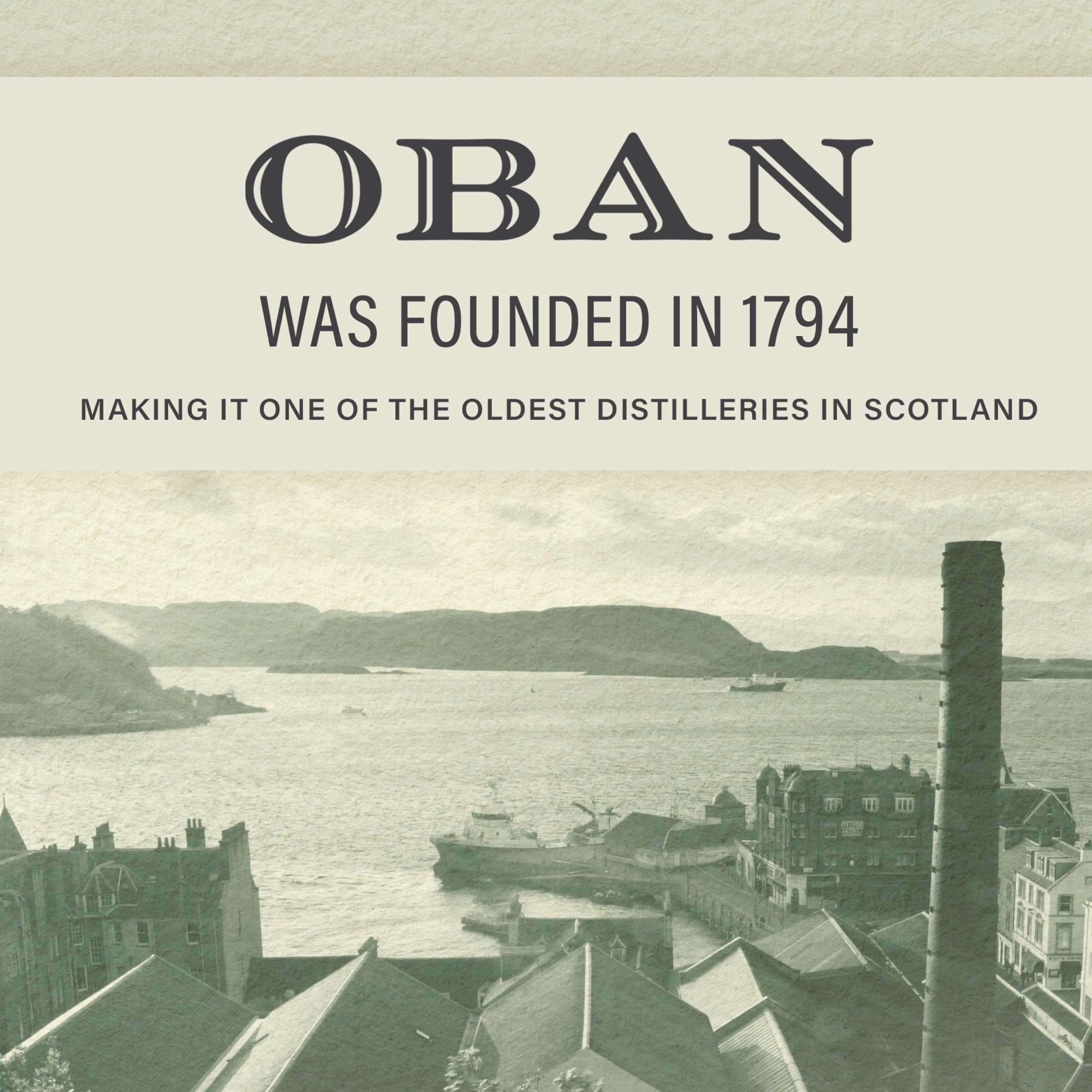 Oban Little Bay, Highland Single Malt Scotch Whisky, aromatischer, handverlesen aus Schottland, 43% vol, 700ml Einzelflasche 5