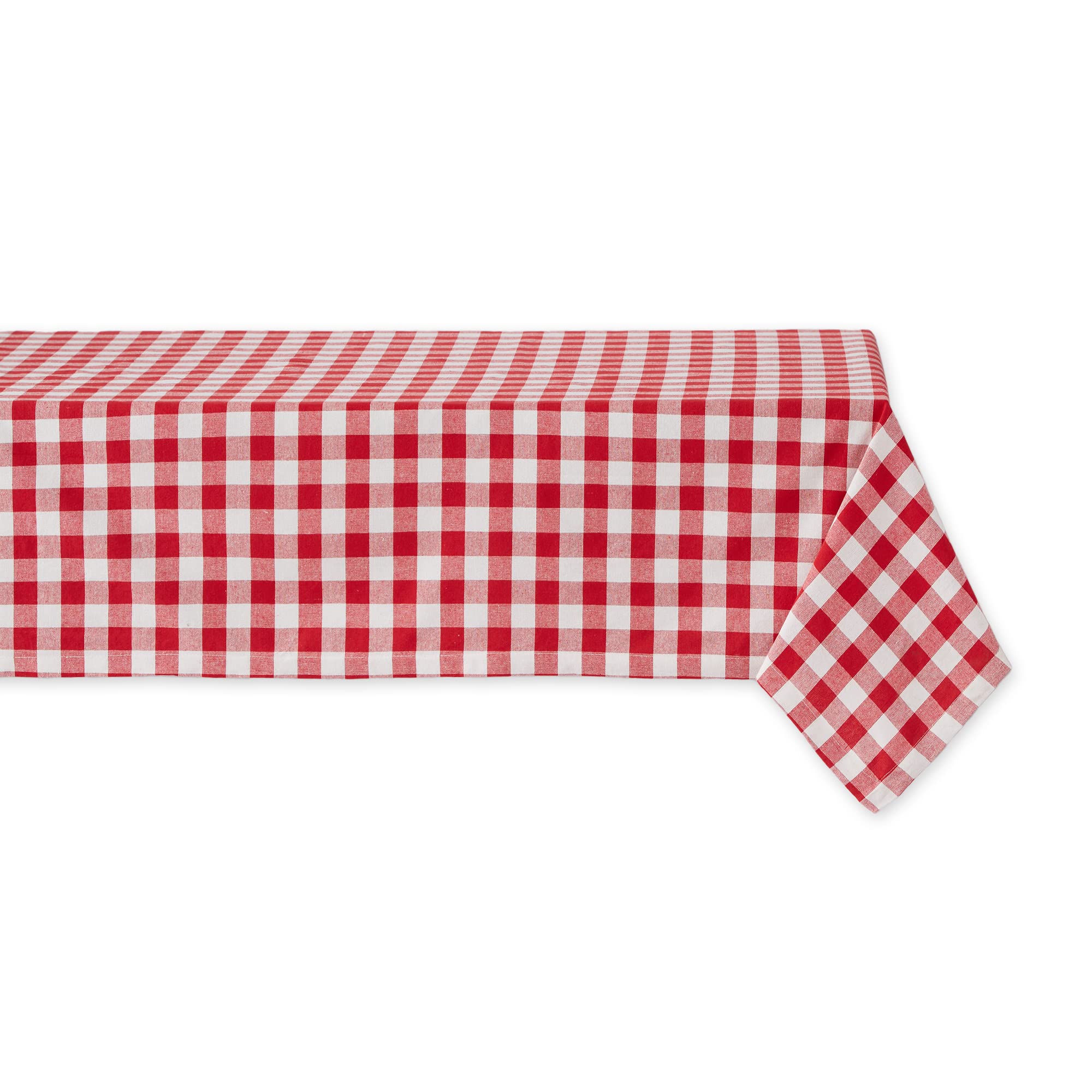 DII Red Check Tablecloth 60x120cm — image 1